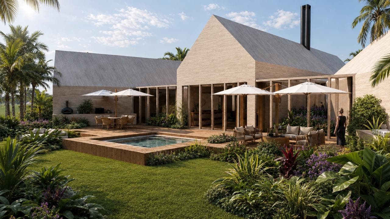Terraza & Piscina
