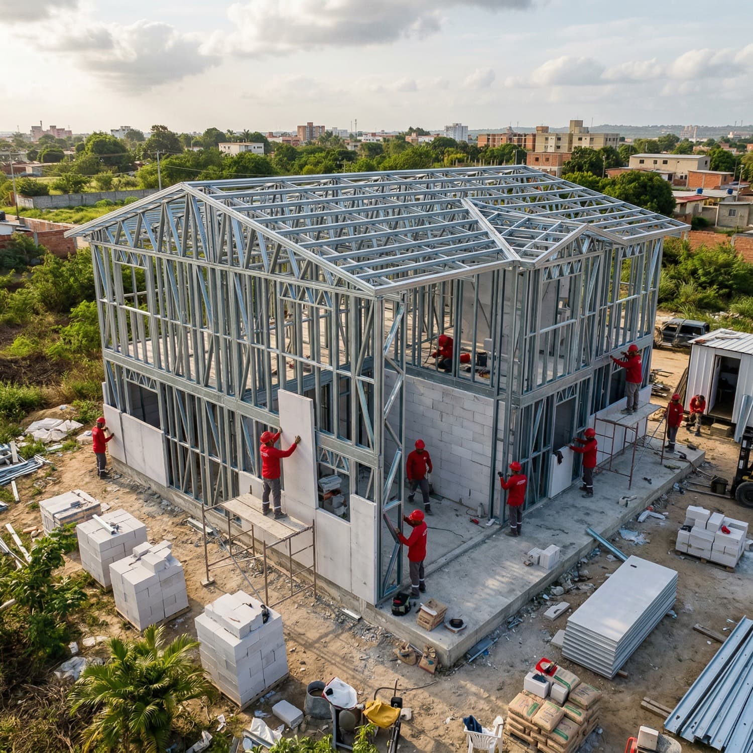 Framecrete project in Venezuela